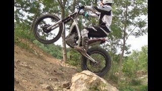 How to ride obstacles for Trials amp Enduro Motorcycles Beginner techniques HD [upl. by Saiff866]