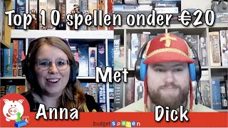 top 10 spellen onder €20 [upl. by Rafaello]