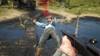 Red Dead Redemption 2 Torturing and Brutal Killing People Vol3 [upl. by Alia]