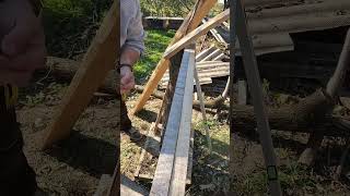 Off Grid Solar Panel Rack Part 37  Crafty Lab Homestead Solar Panel Rack [upl. by Epoillac337]