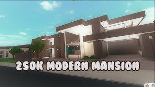 BloxBurg  250k Family Modern Mansion [upl. by Kristoffer]