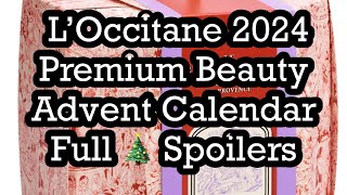 L’Occitane 2024 Premium Beauty Advent Calendar Full Spoilers Unwrap a New Luxury Every Day [upl. by Eux]