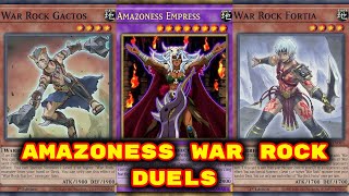 Yugioh  Amazoness War Rock Duels Deck Download in Description [upl. by Zetnas]