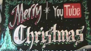 Christmas chalkboard demonstration [upl. by Yssak191]