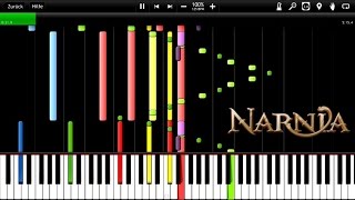 The Chronicles Of Narnia  The Battle Theme Synthesia [upl. by Aelram144]