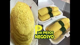 PINOY HOTCAKE  NEGOSYO RECIPE  FILIPINO HOTCAKES [upl. by Ahsemik486]