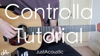 How To Play Controlla – Drake Guitar Tutorial Lesson [upl. by Ahsemrak]