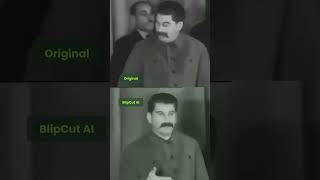 Stalin Speak in English with BlipCut Ai Voice Cloning shorts [upl. by Jago943]