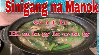 Sinigang na Manok with KangkongHow to cook Sinigang na ManokLutong BahayMerlie Manzano 👩 [upl. by Courcy]