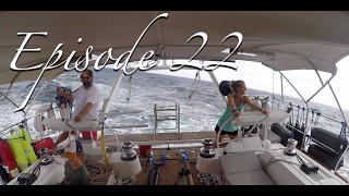 Sailing to Bonaire Goodbye North America Ep 22 [upl. by Ahcatan]