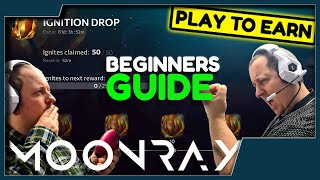 Play2Earn is Live  Moonray Airdrop Beginners Guide [upl. by Ahsratal840]