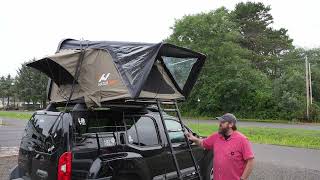 Budget RTT Naturnest Hard Shell Rooftop Tent [upl. by Adnamas]