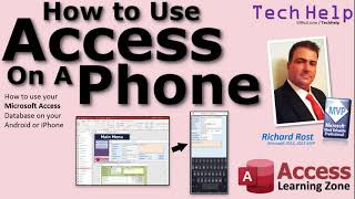 How can I use my Microsoft Access Database on my Phone or Tablet Android or iPhoneiPad [upl. by Evelyn]