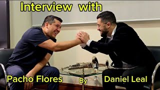 PACHO FLORES  International Trumpet Soloist  Interview by Daniel Leal trumpet [upl. by Latoye]