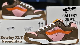 Vans Vault and Gallery Dept Rowley XLT Neopolitan  Unboxing and Lace Swap [upl. by Dowski]