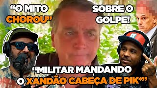 BOLSONARO CHORANDO ALEXANDRE O GLANDE E MAIS DE 800 PÁGINAS DE GOLPE [upl. by Ethelda938]