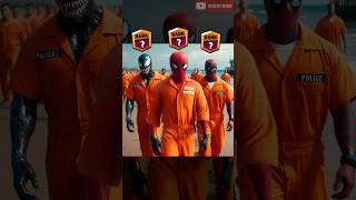 Sand Artist Prisoner 🤣 SpidermanVenomDeadpool brawlstars spiderman shorts marvel deadpool [upl. by Rozina]