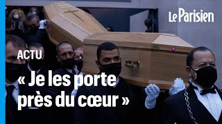 Les fans sont venus rendre un dernier hommage aux frères Bogdanov à l’église de la Madeleine [upl. by Elleb]