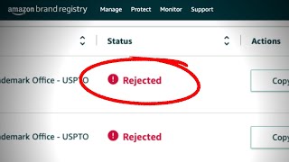 FIXED Amazon Brand Registry Application Rejected [upl. by Yahsed]