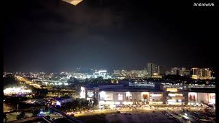 ★Timelapse Penang Airport 7pm to 5am from Queens Waterfront★ [upl. by Fafa]