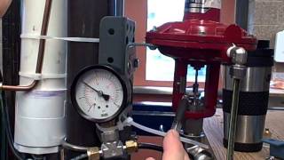 Fisher pneumatic air pressure control loop [upl. by Innavoj503]