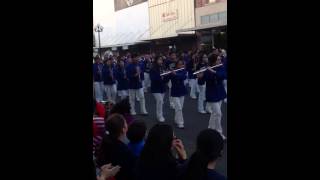 oliveira middle school marching band charro days 2013 [upl. by Osanna]