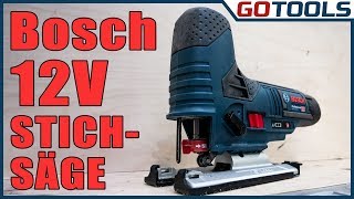 Bosch 12V Akku Stichsäge GST 12V70  Kompakt und handlich aber eine Menge Power [upl. by Mcintosh385]