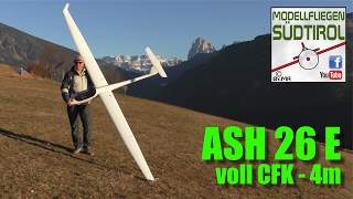 ASH 26 E vollCFK  Hangfliegen bei Pension Hatzis  SGComposite [upl. by Bergeman87]