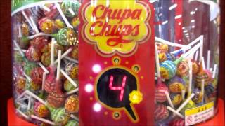 チュッパチャップス 自動販売機 Chupachups Candy Lollipops vending Machine Japan [upl. by Narda]