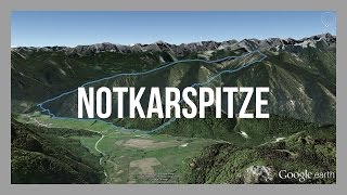 Notkarspitze  Wandern Kramergruppe  Wanderung Ammergauer Alpen  GPSTrack [upl. by Laidlaw]