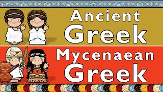 HELLENIC ANCIENT GREEK amp MYCENAEAN GREEK [upl. by Bernadina]