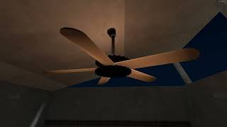 84quot Monster Breeze Designer Retro Remote Ceiling Fan Demo [upl. by Acinom]