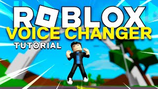 How to use voice changer in Roblox for free with Voicemod [upl. by Adamo628]