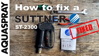 How to fix a Suttner ST2300 Pressure Washer Gun Trigger [upl. by Atiloj]