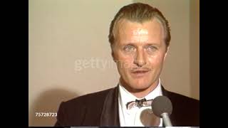 Rutger Hauer at the 1988 Golden globe awards Jaunuary 23rd 1988 [upl. by Erimahs]