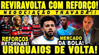 REVIRAVOLTA COM REFORÇO NEGÓCIO TRAVADO CLAUDINHO ESCOLHE CAMISA URUGUAIOS RETORNAM [upl. by Massimo653]