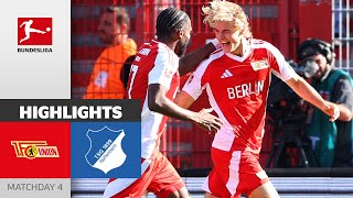 Early Goals Secure Three Points  1 FC Union Berlin  TSG Hoffenheim 21  Highlights [upl. by Vanny]