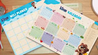 Lino kalendar 2018 [upl. by Ahsinad]