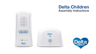 Delta Children SafenClear Digital Baby Monitor Assembly Video [upl. by Ahsihat]