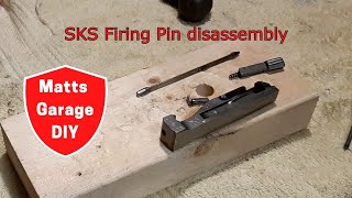 SKS Firing Pin Disassembly [upl. by Nadine]