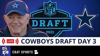 Dallas Cowboys 2021 NFL Draft Live  Cowboys On The Clock For Round 4  Day 3 Coverage [upl. by Otsuj]