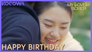 Despite What Happened He Still Celebrated Her Birthday With Her  My Lovely Boxer EP10  KOCOWA [upl. by Picco]