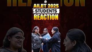 AILET 2025 Exam Analysis Student Reactions And Insights [upl. by Suhpesoj]