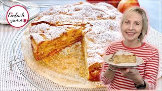 Scharlotka  Apfelkuchen 🍏🍎 super fluffig amp schön saftig 😋 Thermomix® TM5TM6 [upl. by Aistek227]