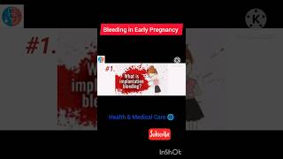 Bleeding in Early Pregnancy pregnancy bleeding firsttrimester placentaprevia baby viral yt [upl. by Lladnar596]