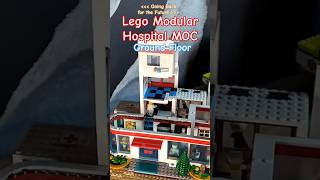 backforthefuture hospital modular moc lego vintage toys model legocity afol 6380 shorts [upl. by Nnaeiluj472]