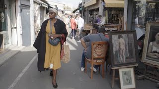 Shop the World’s Most Famous Flea Market l Marche Aux Puces in Paris [upl. by Duvall436]