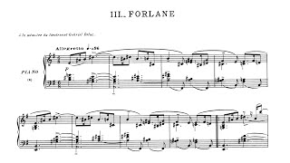 Ravel  Le Tombeau de Couperin  III Forlane Yeol Eum Son [upl. by Yednarb]