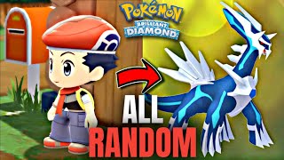 Playing Pokemon BRILLIANT Diamond BUT Its EXTREME RANDOMIZER 🔥 1 [upl. by Lightman]