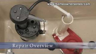 How to Fix a Toilet  Flush Valve Replacement  Part 1 of 2 [upl. by Umont394]